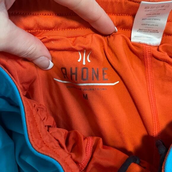 Rhone Men's Blue Athletic Shorts Size Medium - Picture 2 of 7